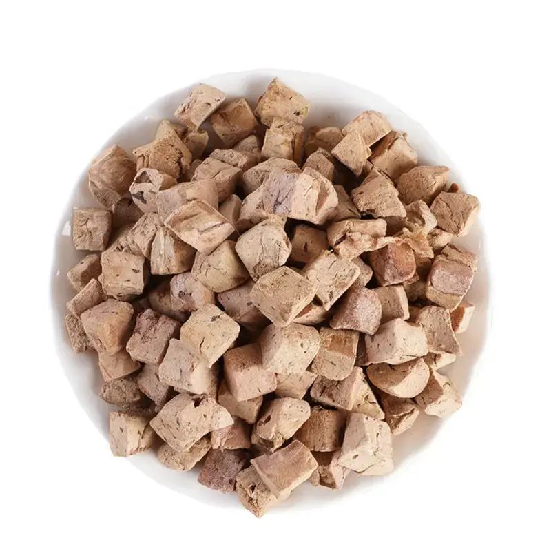 New Natural Dry Chicken Salmon Tuna Fish Cat Treats